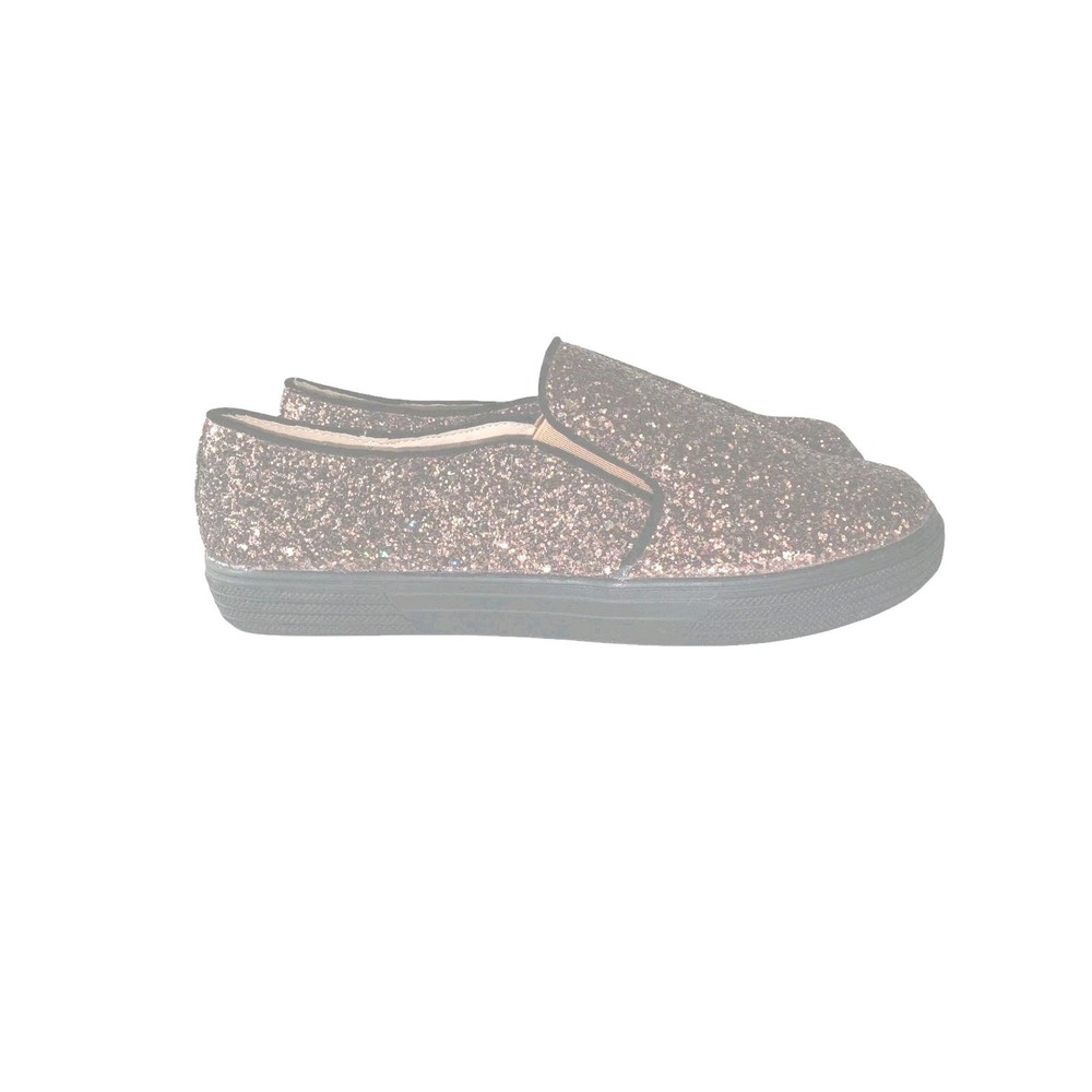 Patrizia by spring step Women's Slip On Dark Brown  Gritter Sneakers 39